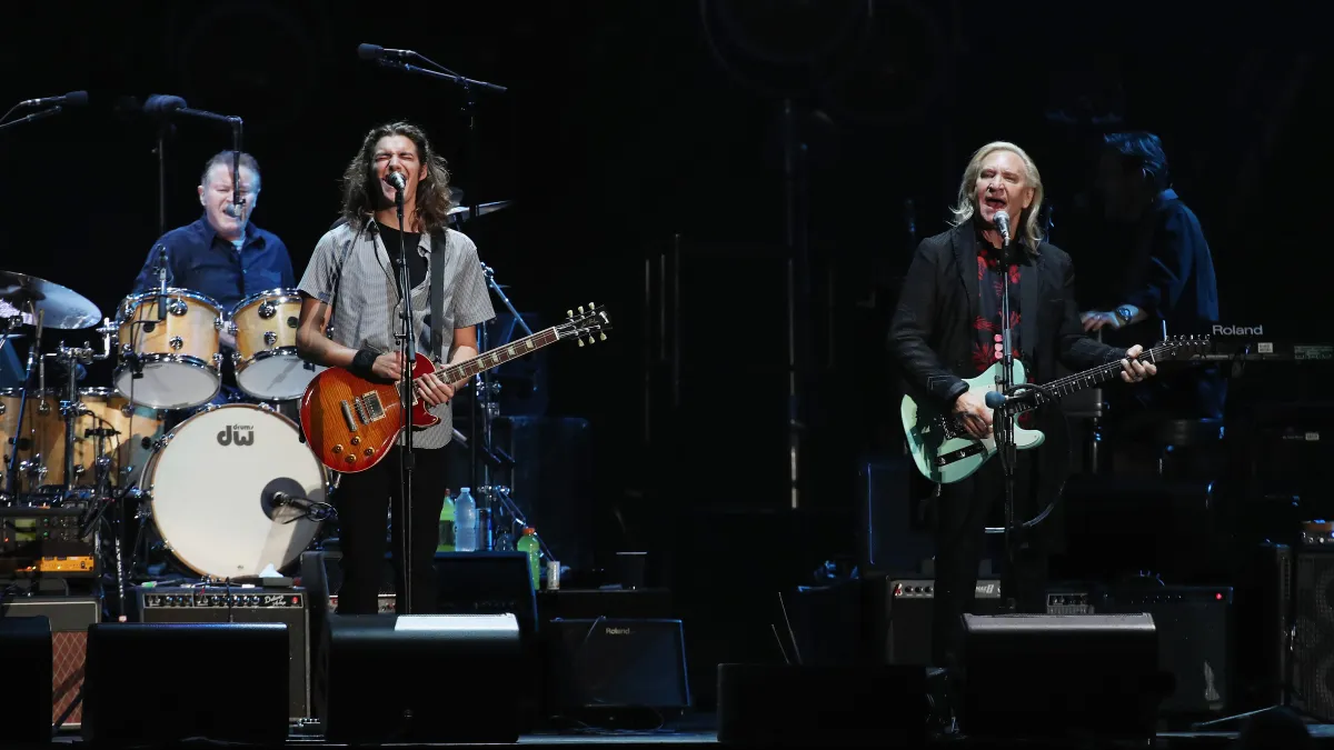 Eagles announce 2025-26 concert run at Las Vegas Sphere — The Eagles perform under the Sphere’s 360-degree LED canopy