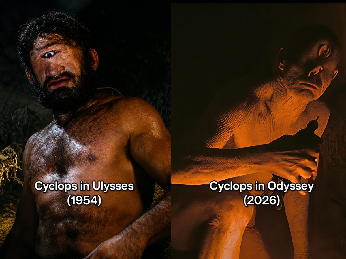 Nolans 2026 The Odyssey reports new realistic Cyclops design outshining 1954 Ulysses — related image 1 Nolans 2026 The Odyssey reports new realistic Cyclops design outshining 1954 Ulysses — related image 1